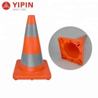 Traffic safety 50cm Flexible PVC traffic cone