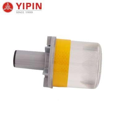 Custom of high quality barricede solar cross grave hot sale single traffic light yellow flare signal manufacturer